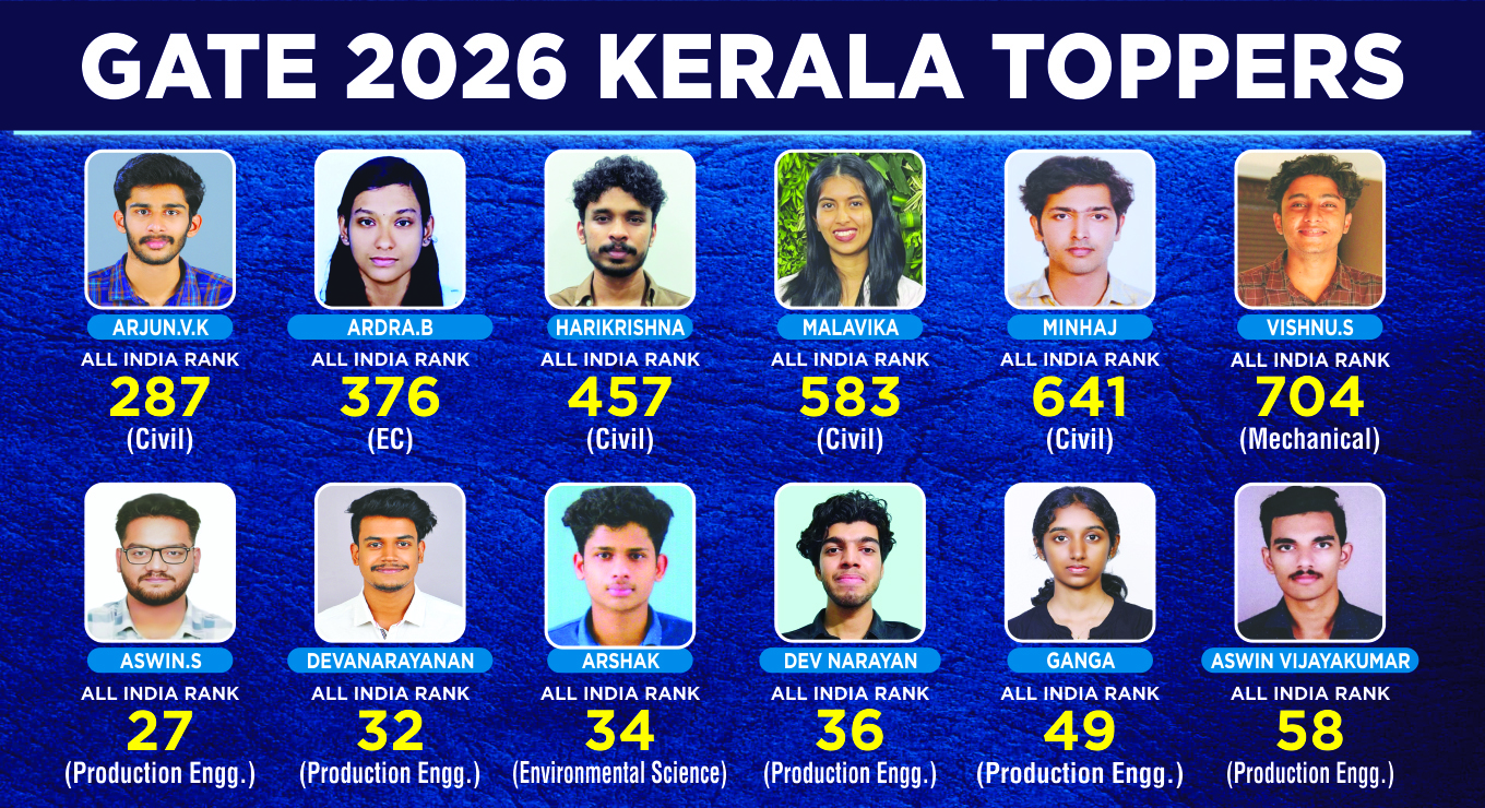 GATE2026 KERALA TOPPERS