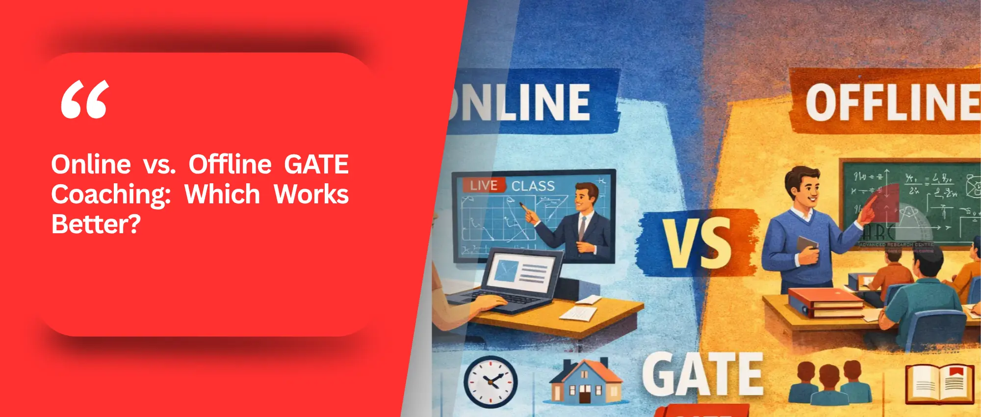 Online vs. Offline GATE Coaching: Which Works Better?